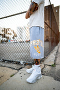 PREVAL GRY [TRACK] 3/4 SHORTS