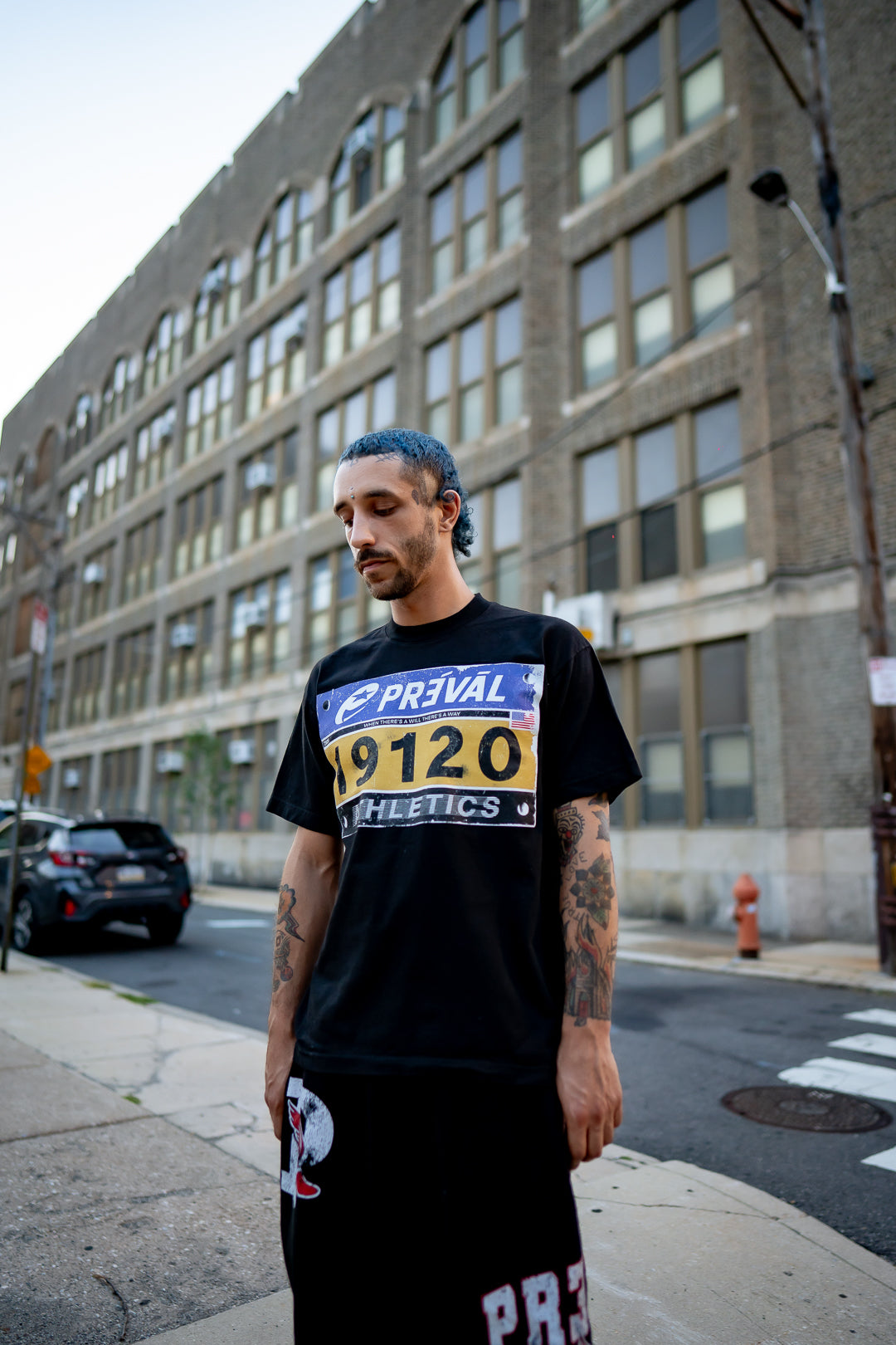 PREVAL BLK [BIB] TEE