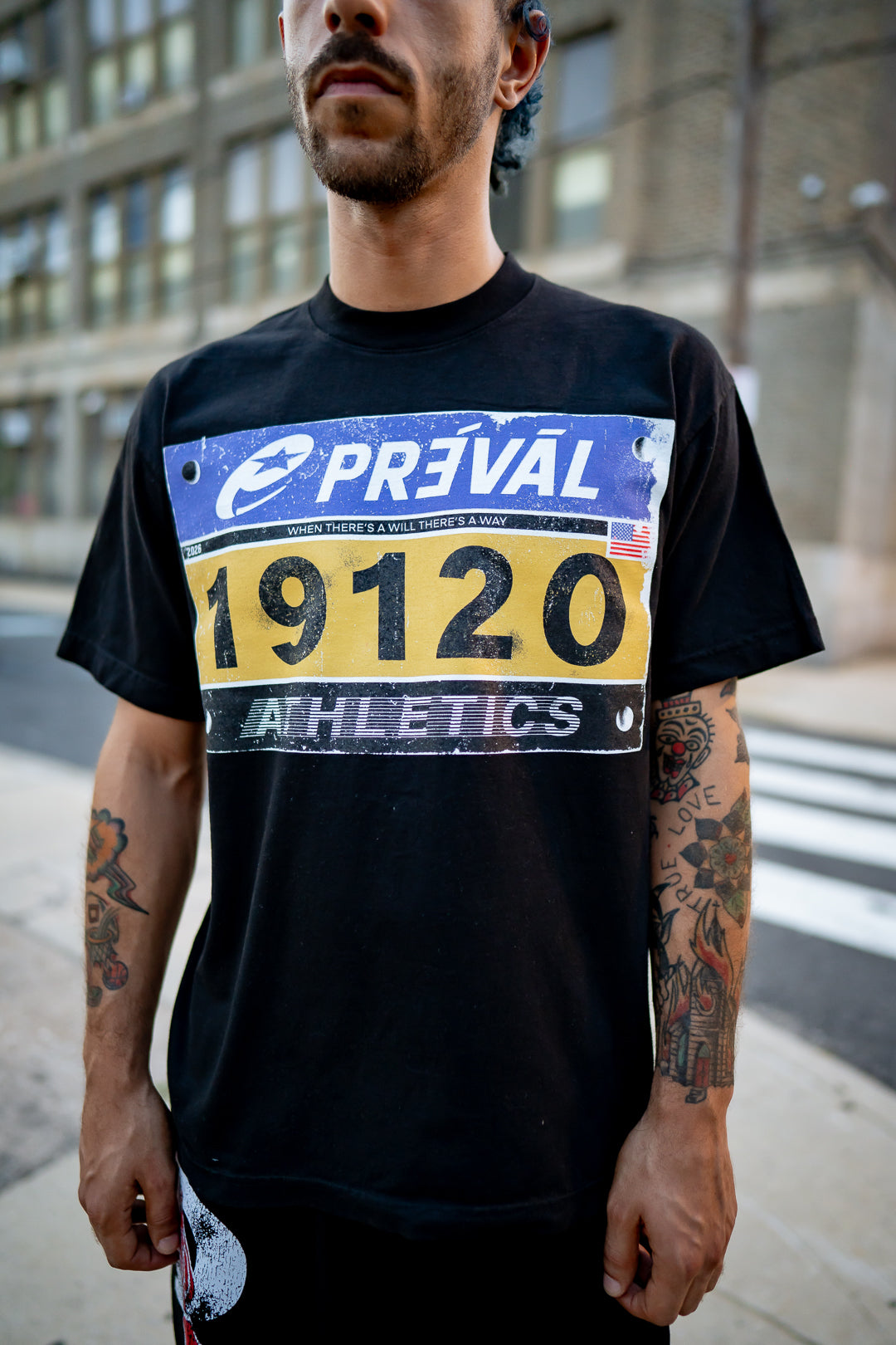 PREVAL BLK [BIB] TEE